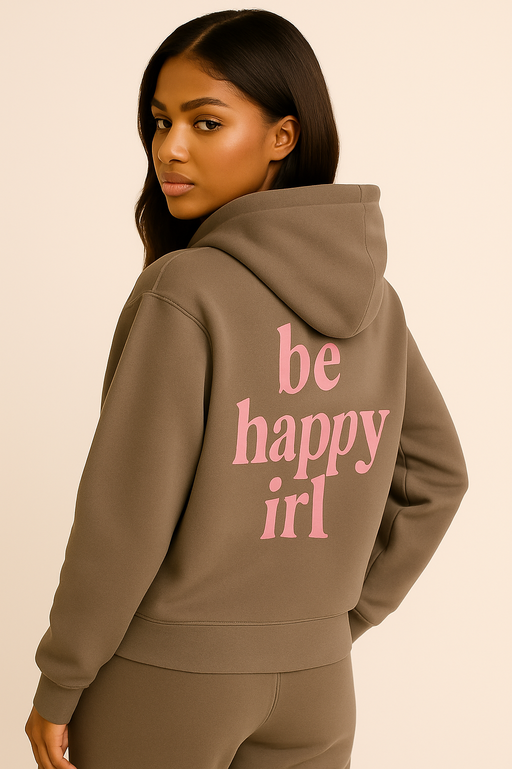 pre- order brown hoodie